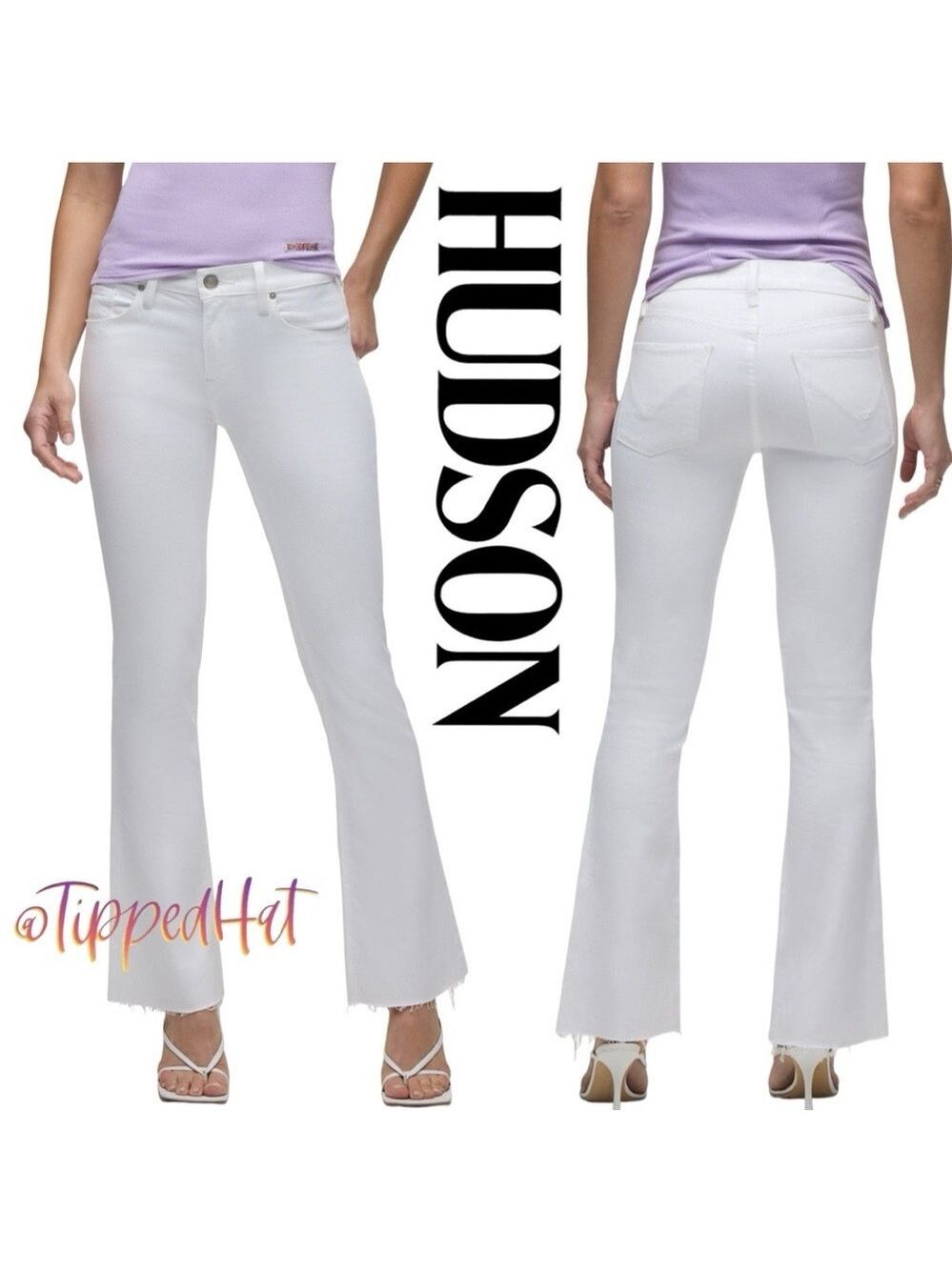 NWT $195 Hudson NICO Mid-rise Bootcut Barefoot